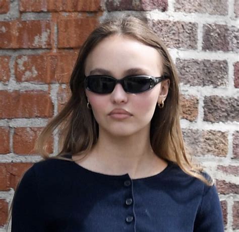 lily rose depp gucci sunglasses|Lily.